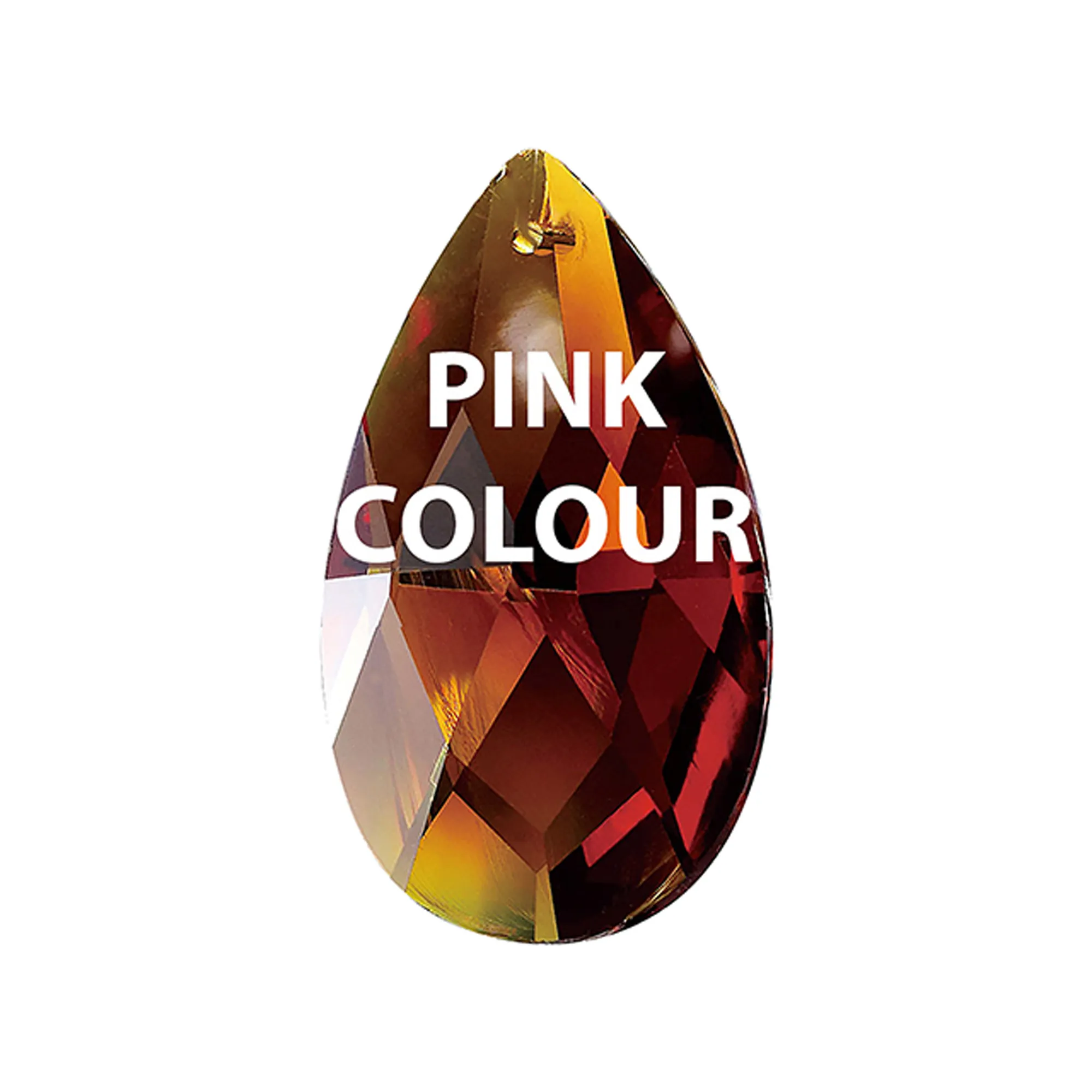 Crystal Pendalogue, No Ring Or Pin Included 38mm C20037  Diyas Crystal Pendalogue